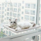 Window-Mounted Cat Hammock with Suction Cups