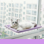Window-Mounted Cat Hammock with Suction Cups