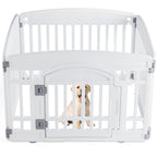 Foldable Dog Play Fence for Indoor and Outdoor Use
