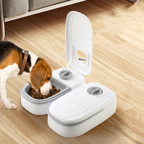 Automatic Timed Pet Feeder for Cats and Dogs